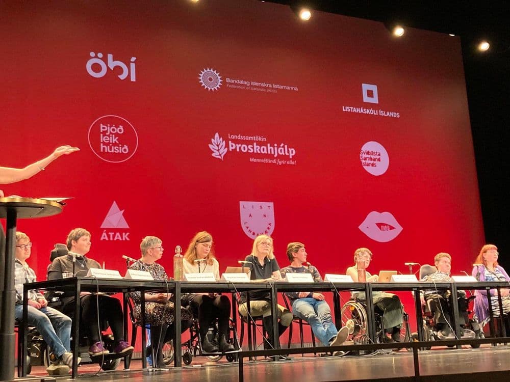 Átak tók þátt á málþingi Þjóðleikhússins