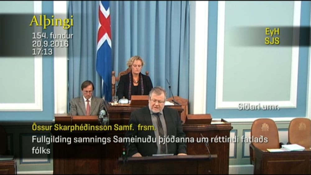 Afmælisgjöfin í dag var fullgilding samnings Sameinuðu þjóðanna um réttindi fatlaðs fólks